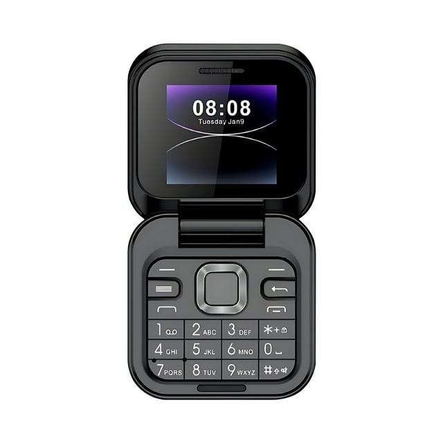 Cell Phone, Smartphone Unlocked, 2024 New Mini Flip Mobile Phone 2 SIM