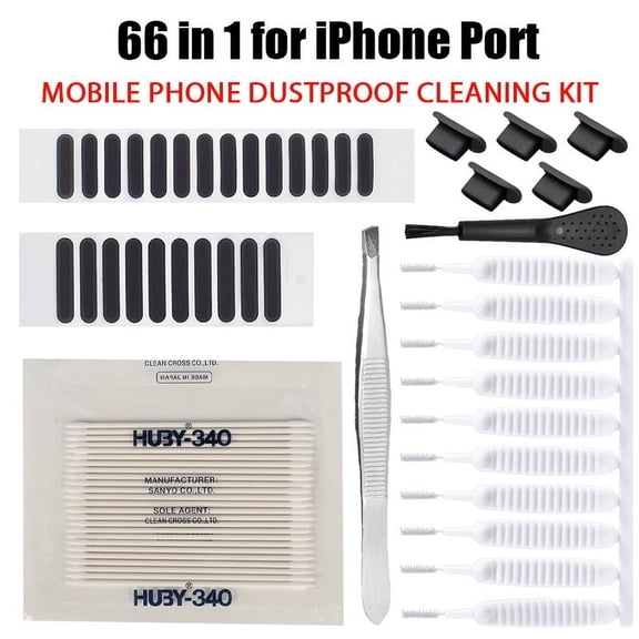 Cell Phone Speaker Cleaner Kit For iPhone Samsung Xiaomi Tablet Type C Port Universal Dust Removal Tool Portable Clean Brush Set