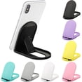 thumbnail image 1 of Cell Phone Stand, 7 Pack Adjustable Desk Phone Holders, Multi-Angle Desktop Cell Phone Stand,  Foldable Universal Cell Phone Holder for iPhone/iPad /Samsung Galaxy/Tablet and more, 1 of 6
