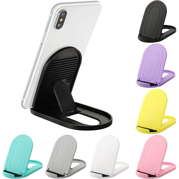 Cell Phone Stand, 7 Pack Adjustable Desk Phone Holders, Multi-Angle Desktop Cell Phone Stand, Foldable Universal Cell Phone Holder for iPhone/iPad /Samsung Galaxy/Tablet and more