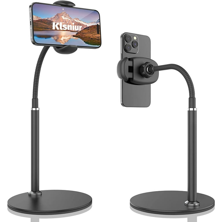 XIHAMA Adjustable Height Cell Phone Stand for Desk Flexible Arm