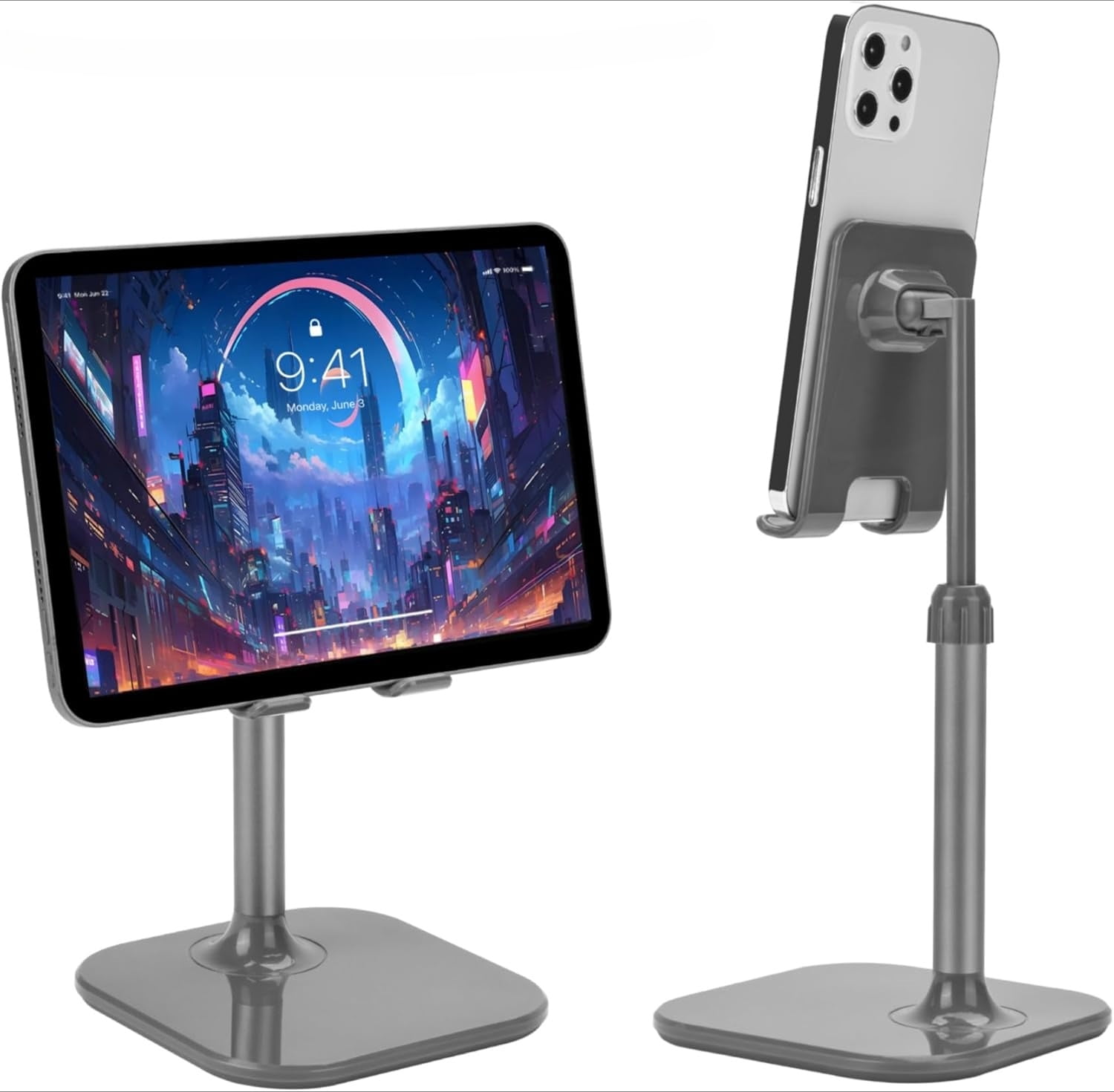 Cell Phone Stand, Stocking Stuffers Gifts for Teens Girls Boys Adults Women Men Mom Wife, Phone Stand for Desk, Phone Holder Stand Compatible with iPhone and All Mobile Phones Tablet, Pink