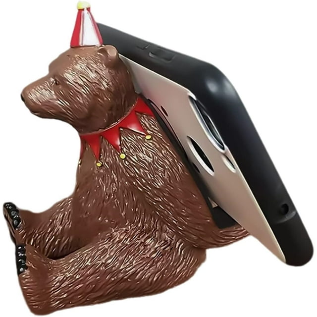 Cell Phone Stand, Resin Cute Phone Holder for Desk, Office Accessories