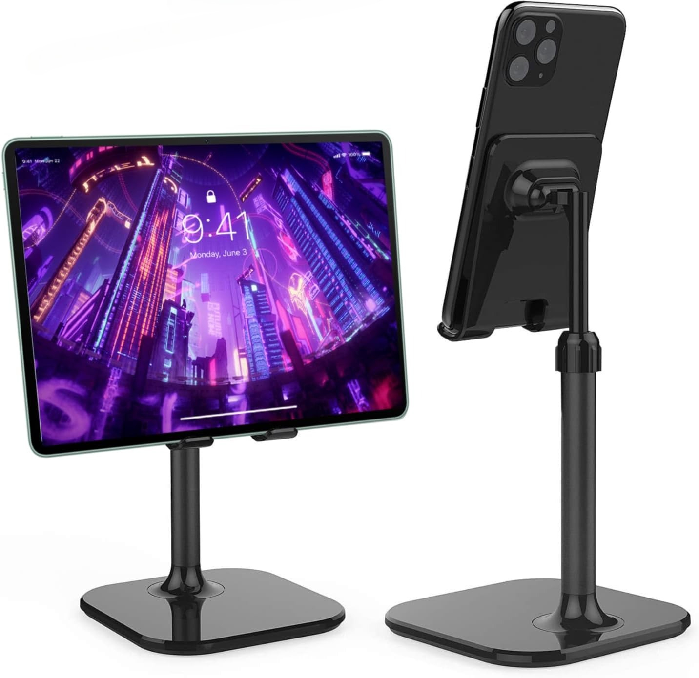 Cell Phone Stand, Stocking Stuffers Gifts for Teens Girls Boys Adults Women Men Mom Wife, Phone Stand for Desk, Phone Holder Stand Compatible with iPhone and All Mobile Phones Tablet, Pink