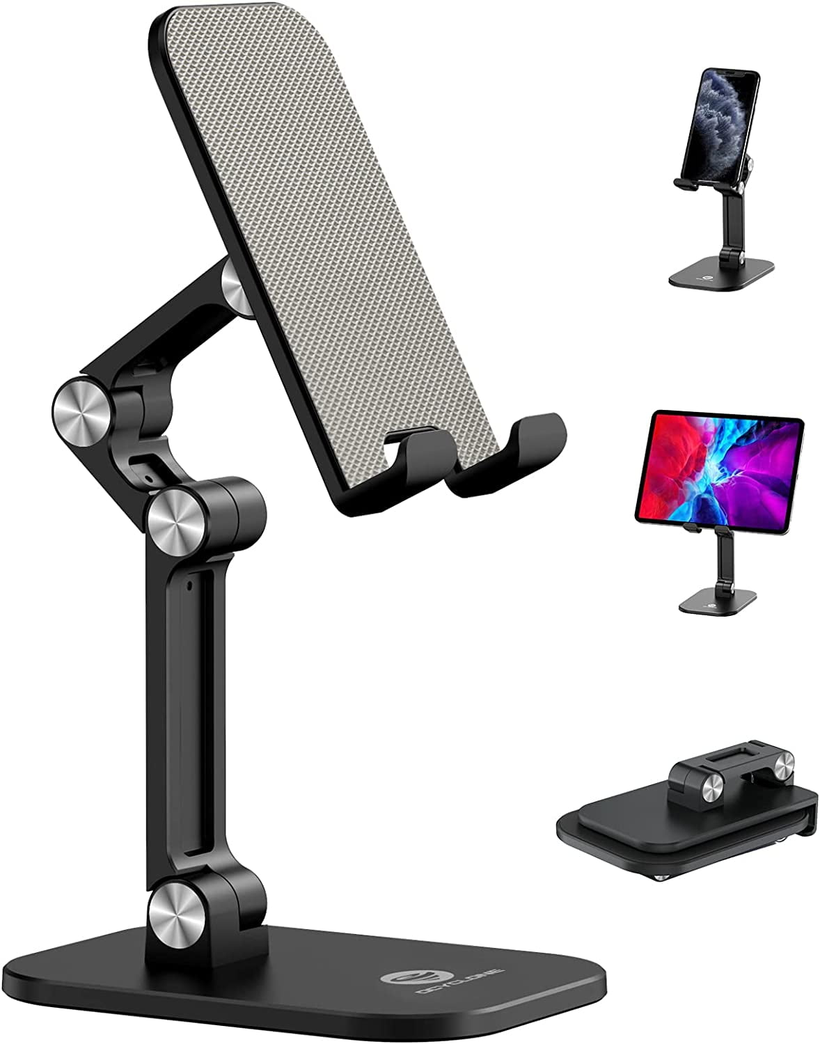 Cell Phone Stand, iPad Adjustable Height and Angle Stand for Desk ...