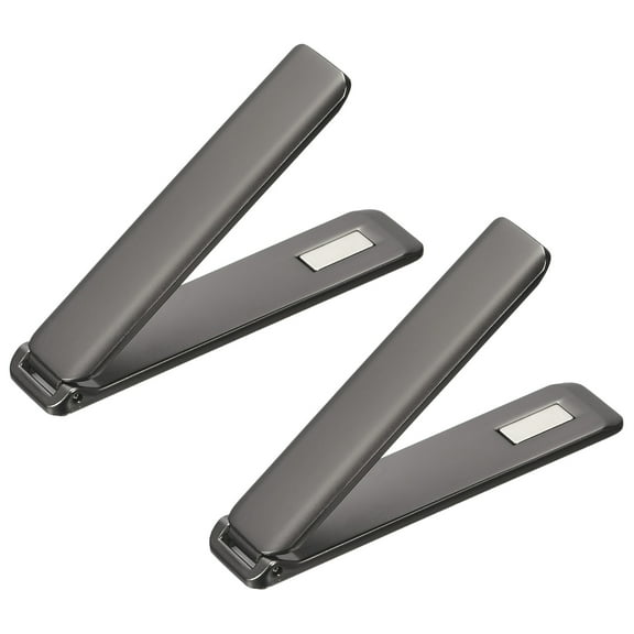 Cell Phone Stands, 2Pack Adjustable Angle Magnetic Phone Stand Black