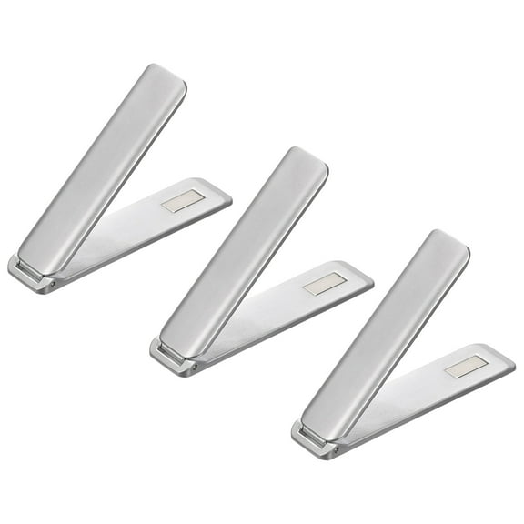 Cell Phone Stands, 3Pack Adjustable Angle Magnetic Phone Stand Silver Tone