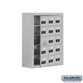 thumbnail image 1 of Cell Phone Storage Locker With Front Access Panel - 5 Door High Unit, Aluminum, 1 of 1