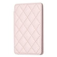 thumbnail image 1 of Cell Phone Wallet Credit Card Holder for Back of Phone Pocket Adhesive Sticker Card Pouch Sleeve for iPhone/Samsung Galaxy/Moto/Google/Android and Most Smartphones, Pink, 1 of 5