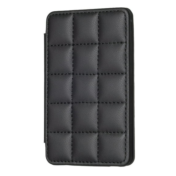 Cell Phone Wallet Credit Card Holder for Back of Phone Pocket Adhesive Sticker Card Pouch Sleeve for iPhone/Samsung Galaxy/Moto/Google/Android and Most Smartphones, Black
