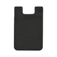 thumbnail image 1 of Cell Phone Wallet Sticker w/ Adhesive Sticky Back - Silicone Pocket Holder Holds ID Badge, Business, Credit Cards - Compatible with iPhone, Galaxy, Samsung, Android by Specialist ID (Black), 1 of 6