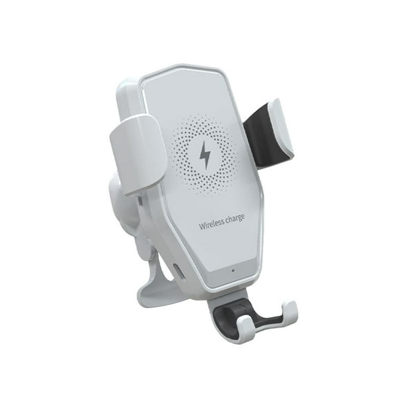 Cell Phone Wireless Chargers,Wireless Car Charger, 15W Car Fast Charging Type-C Interface 360 Degrees Rotatable Phone Car Navigation Cell Phone Holder Car Mount for Multiple Devices,White