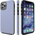 thumbnail image 1 of CellEver for iPhone 12/12 Pro Case - Dual Guard Series, Military Grade Protection, Ultra Slim, Sturdy Shock Absorbent Phone Cover (Light Purple), 1 of 6