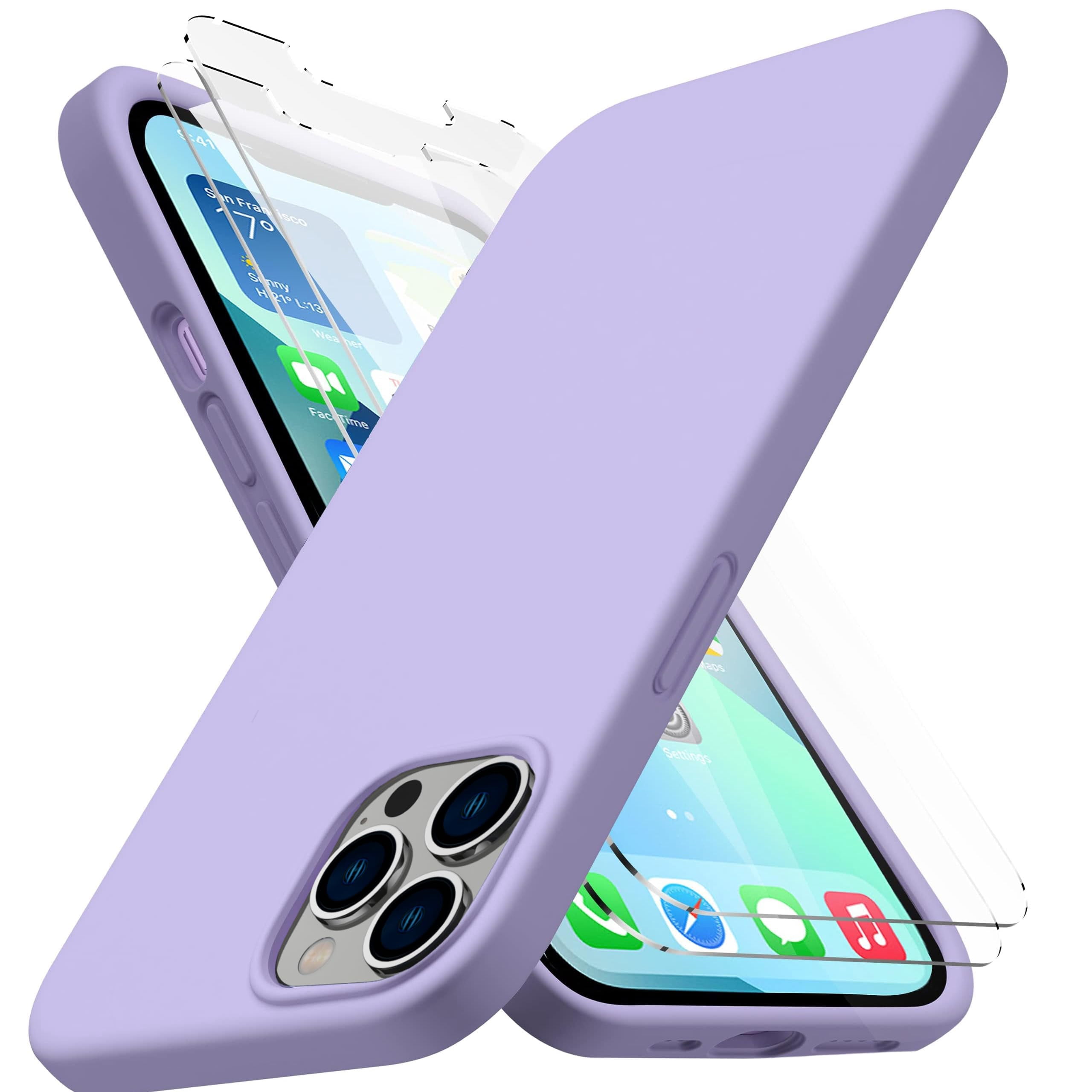 CellEver Heavy-Duty Silicone Case for iPhone 13 Pro Max - Two ...