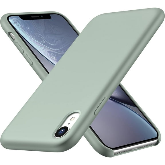 CellEver Silicone Case for iPhone XR [Ultra Slim] Shockproof Protective Phone Cover with [Soft Microfiber Lining] 6.1 inch - Mint
