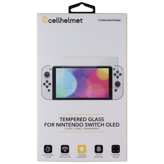 CellHelmet Tempered Glass Screen Protector for Nintendo Switch OLED