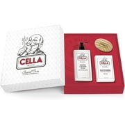 Cella, Luxury Beard Grooming Set, Includes Cella s Beard Oil, Beard Brush and Beard Shampoo, Made in Italy