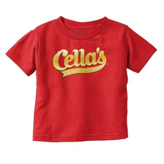 Cella's Chocolate Cherries Logo Toddler Boy Girl T Shirt Infant Toddler Brisco Brands 18M