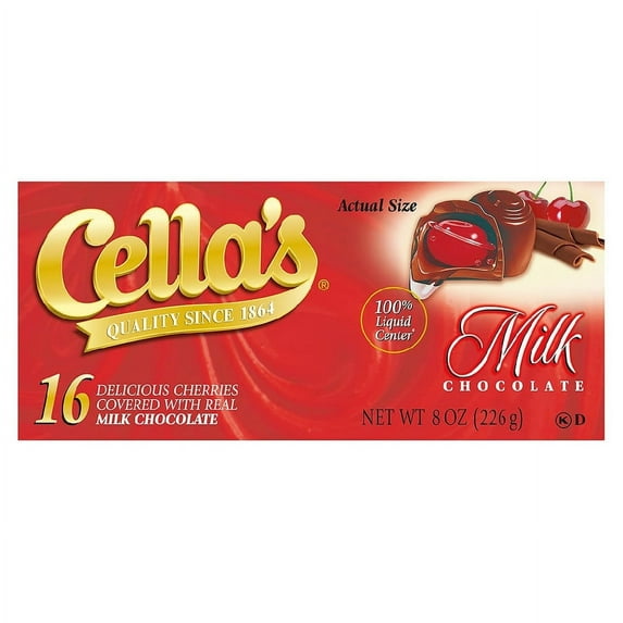 Cella's Chocolate Covered Cherries, 8.0 oz Pack of 3