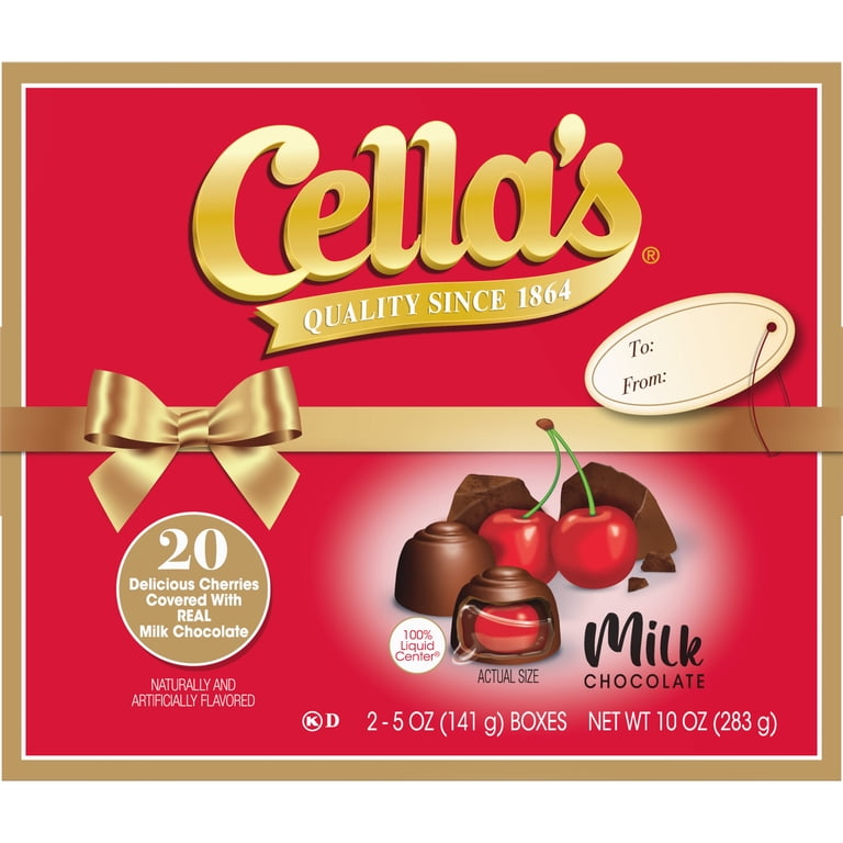 Tootsie Roll Cella's Milk Chocolate Covered Cherries, Xmas Holiday