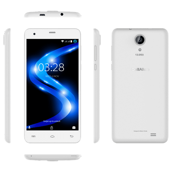 Cellallure COOL S2 32GB GSM Unlocked Smartphone, White