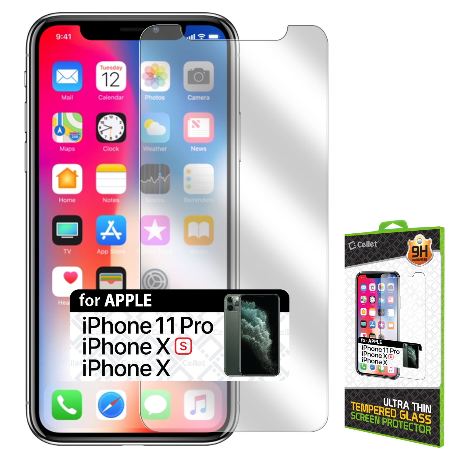 Cellet AntiGlare Tempered Glass Screen Protector for Apple iPhone 11