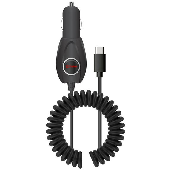 Cellet Car Charger for AT&T Maestro 3 - 15W Fast Charging Type-C (USB-C) Auto Power Adapter - (5.7 Feet)