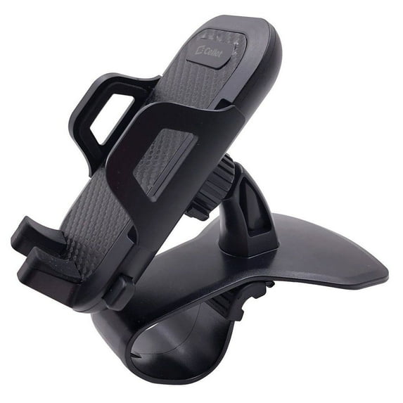Cellet Car Mount for iPhone 14 (360 Degree Anti-Slip Dashboard Phone Holder Cradle) - Black