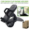 thumbnail image 1 of Cellet 360° Dash Phone Mount with Non-Slip Clamp Compatible with iPhone & Android, 1 of 10