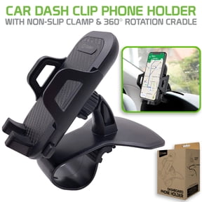 Cellet 360 Dash Phone Mount with Non-Slip Clamp Compatible with iPhone & Android