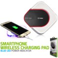 thumbnail image 1 of Cellet LED Wireless Charging Pad for iPhone X, XS, XS MAX, XR, Samsung Note 9, Note 8, Galaxy S9, S9 Plus, S8, S8 Plus, 1 of 10