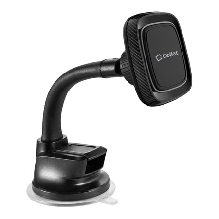 Magnetic DashBoard/Windshield Mount with Flexible Goose Neck For Apple iPhone XS, X, SE, 9, 9 Plus, 8 Plus, 8, 7 Plus, 7, 6S Plus, 6S, 6 Plus, 6, 5S, 5C, 5 Lighting 4S, 4, 3GS, 3G