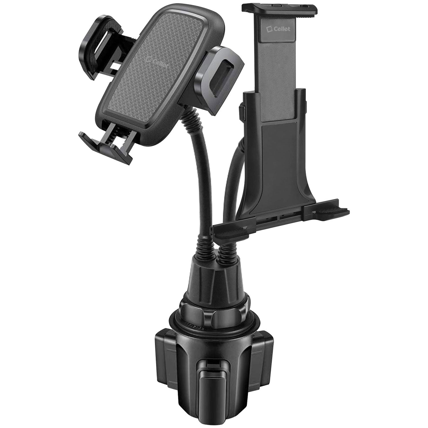 Cellet Phone Holder Mount for Car Cup Holder Slot Flexible Gooseneck