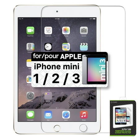 Cellet Premium 9H Tempered Glass Screen Protector for Apple iPad Mini 1 / 2 / 3