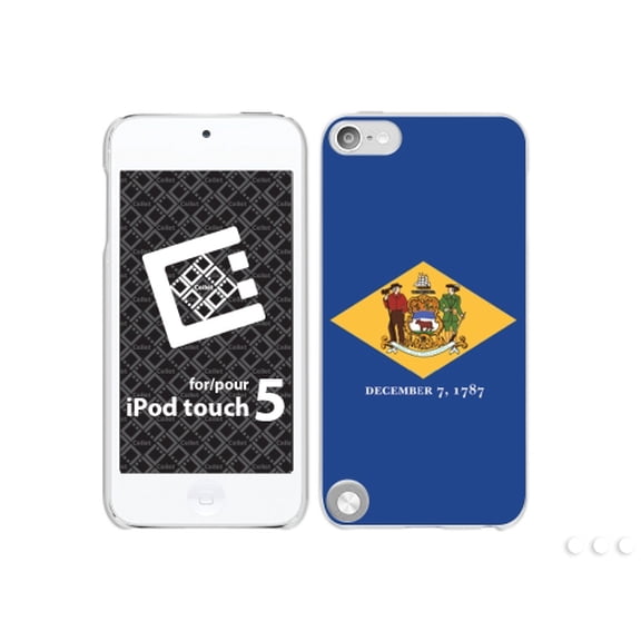 Cellet Proguard with Delaware Flag for Apple iPod Touch 5th Generation