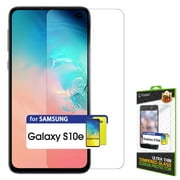 Cellet Tempered Glass Screen Protector for Samsung Galaxy S10e, Premium Screen Protector with AB Glue (9H Hardness)