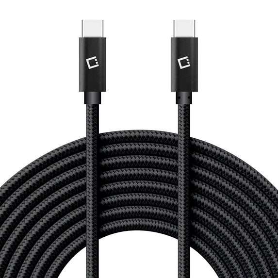 Cellet Type-C USB Cable Compatible with Samsung Galaxy A25 5G - High Powered PD (Power Delivery) Fast Charging and Data Sync USB-C to USB-C Cable - 3 Feet