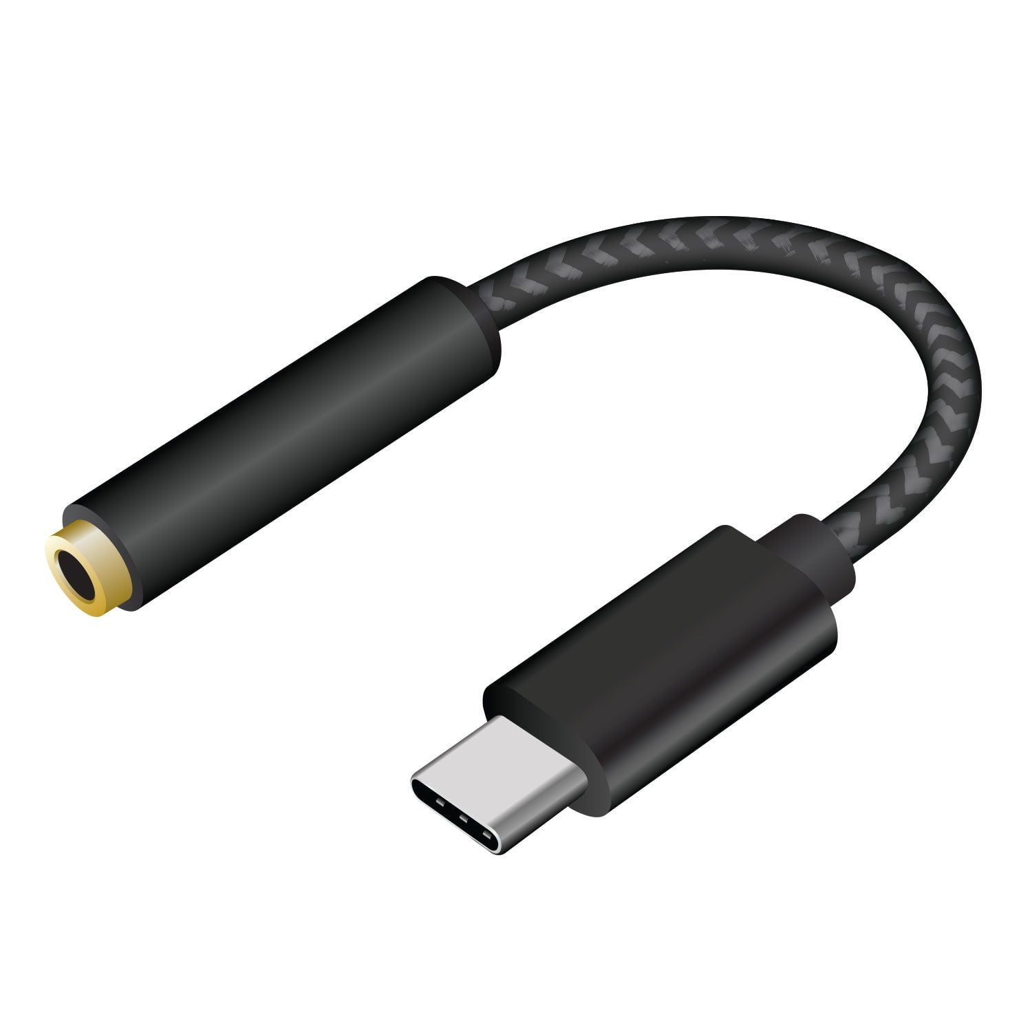 USB C till 3,5 mm Jack Adapter, Seminar Type C till 3,5 mm Aux  Hörlursadapter Hi-Fi DAC Chip Kompatibel med Samsung Galaxy S22/S21/S20,  Note 20 och