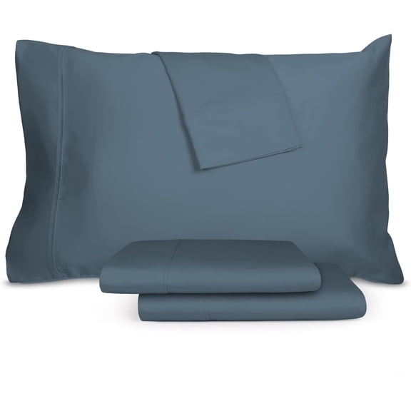 Celliant Performance Bed Sheets, Luxury Style, Soft, Breathable, Cool, Wrinkle & Fade Resistant, Promotes Better Sleep (Dark Teal, Cal King 15" Pocket Depth)