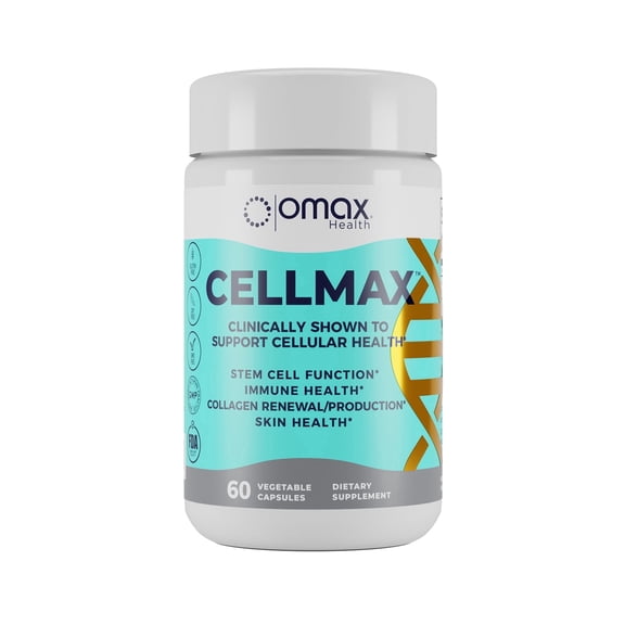 Omax Healthy Aging Supplement, Antioxidant with PolySea Seaweed Extract for Collagen & Immune Support, 60 Count
