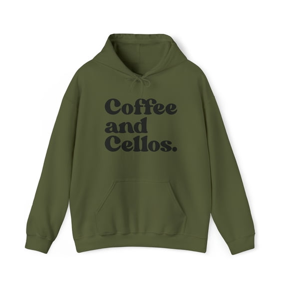 Cello 70s 1970s Cellist Hoodie, Gifts, Hooded Sweatshirt