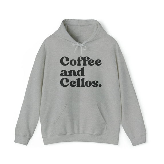 Cello 70s 1970s Cellist Hoodie, Gifts, Hooded Sweatshirt