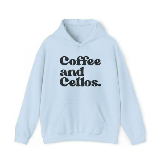 Cello 70s 1970s Cellist Hoodie, Gifts, Hooded Sweatshirt