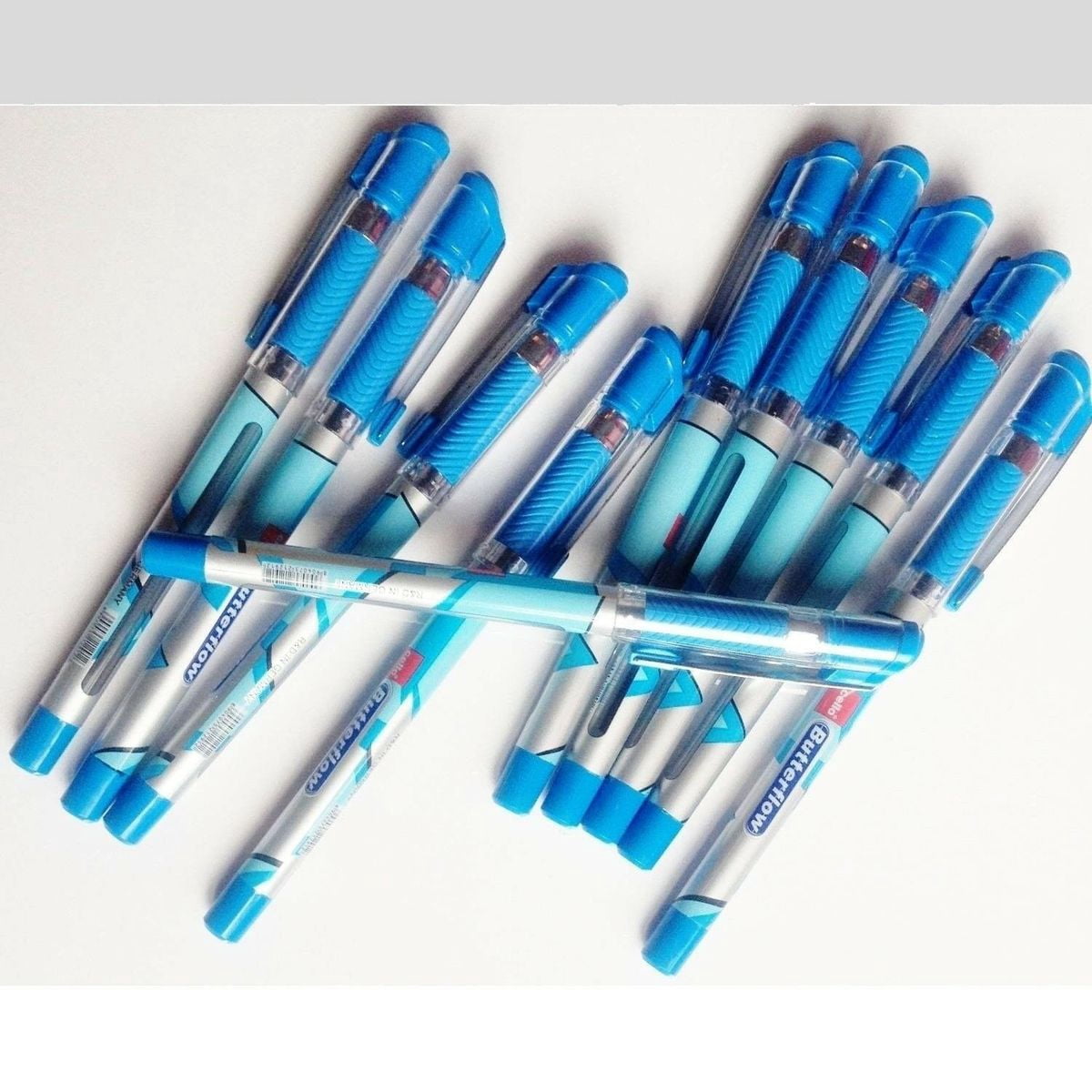 Butterflow Ink Cello Butterflow Simply Ball Pen (Blue) | Smooth Writing | Comfortable ...
