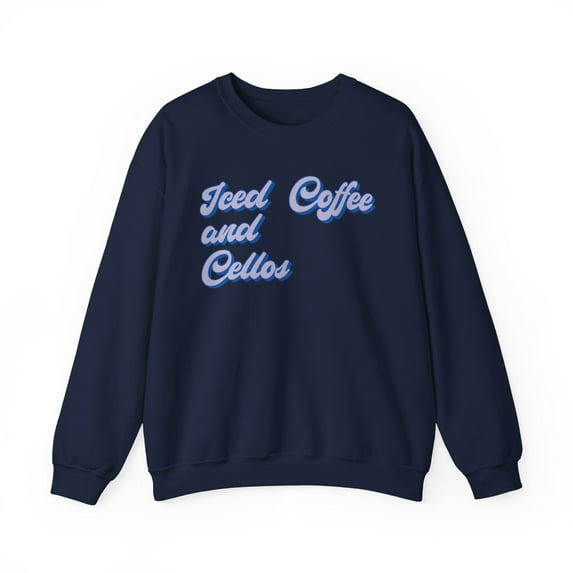 Cello Cellist Sweatshirt Gifts Crew Neck Shirt Long Sleeve Unisex