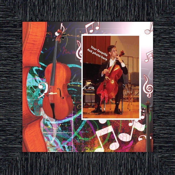 Cello, Concert Band Personalized Picture Frame, 10X10 3504