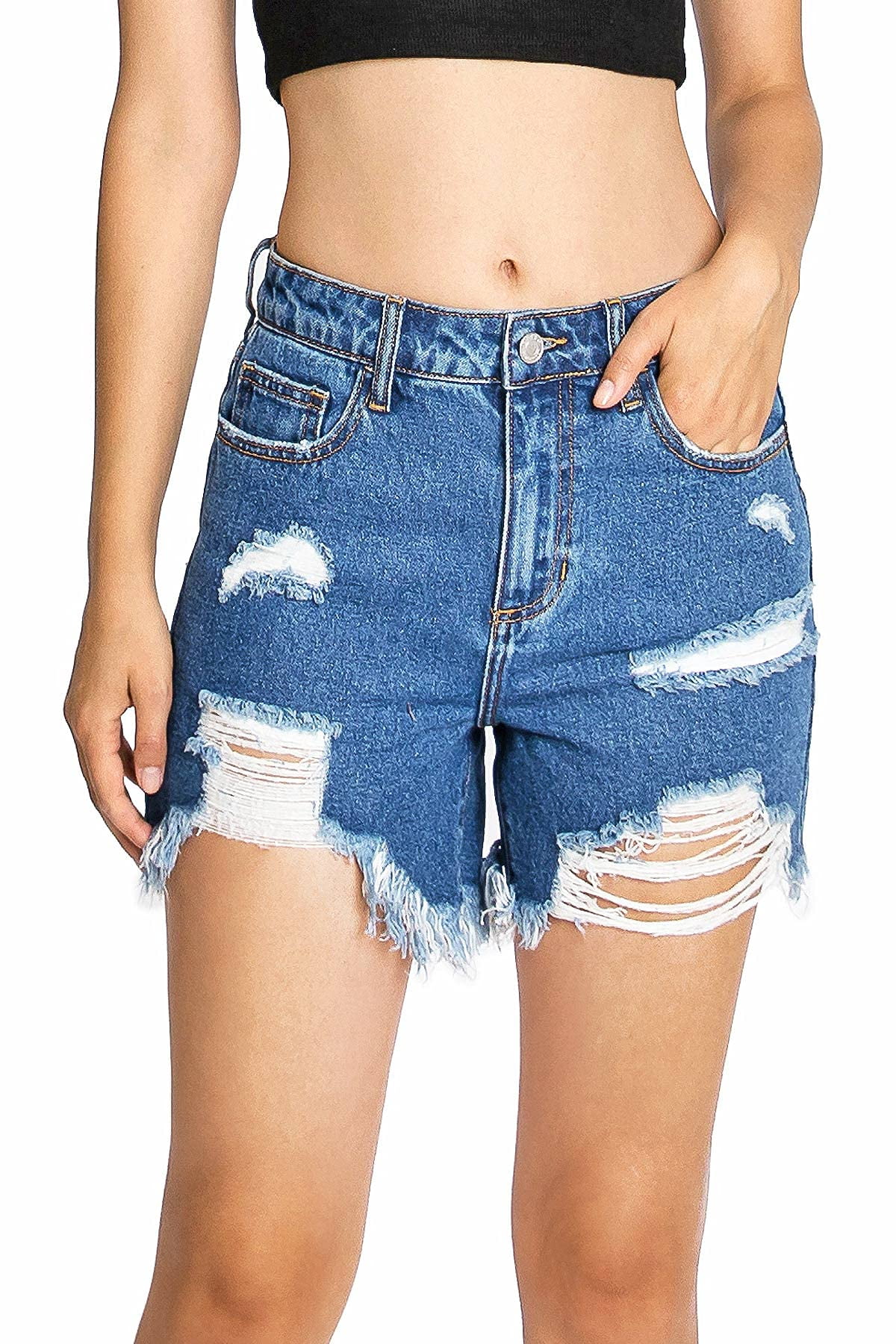 Cello jean shorts sale