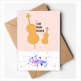 thumbnail image 1 of Cello Music Father Art Deco Fashion Welcome Back Greeting Cards Envelopes Blank, 1 of 4