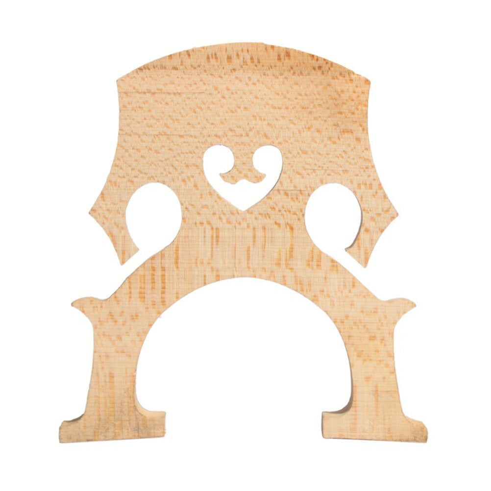 Cello Parts Maple 3/4 Cello Bridge (Wood Color)