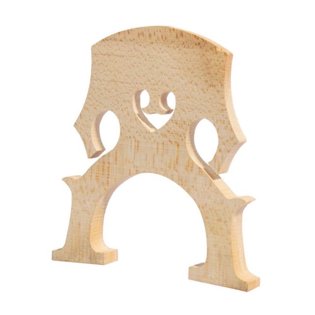 Cello Parts Maple 3/4 Cello Bridge (Wood Color)